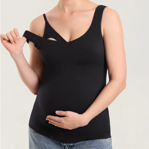 MOMANDA Naterlax® V Neck Nursing Tank Top