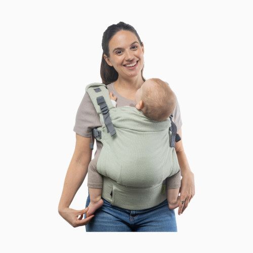 Boba X Soft Structured Baby Carrier - Willow Green Linen