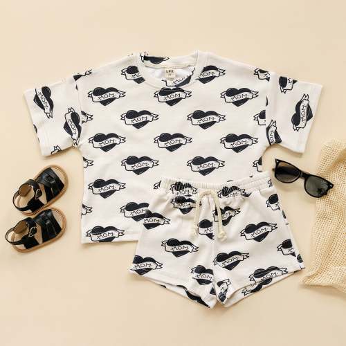 Shorts Set | Mom tattoo – Witching Hour Baby