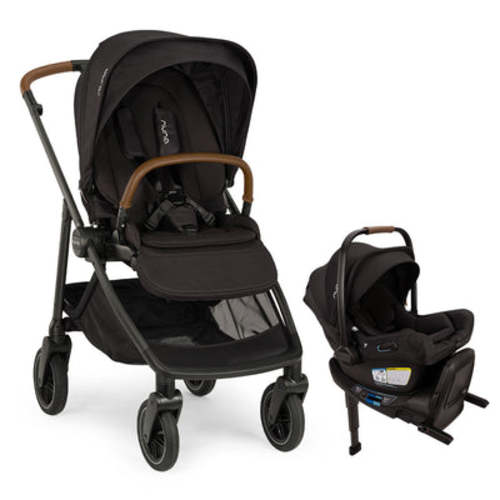 SWIV Stroller + PIPA Series Travel System - Caviar / PIPA rx Aire / Caviar