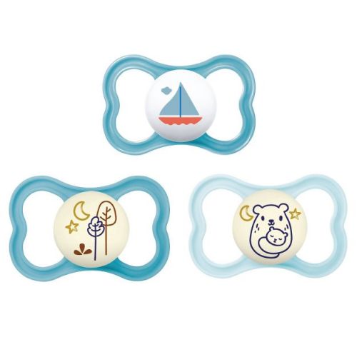 MAM Air Night & Day Pacifier 16+ Months - 3pk