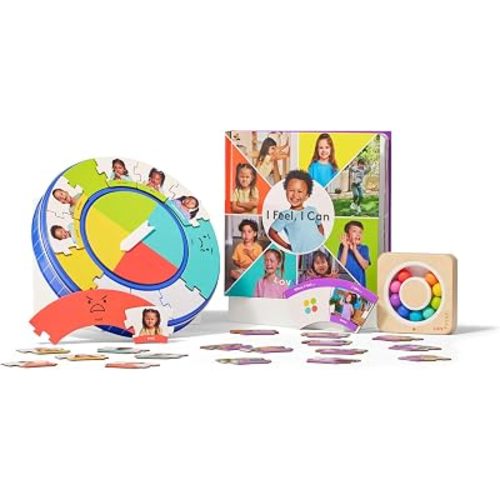 Lovevery, Feel It All Mini Kit, Toddler Social Emotional 24+ Months