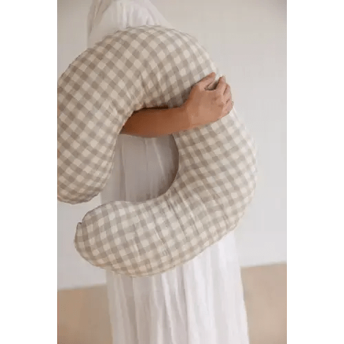 Nursing Pillow & Cover- Gingham