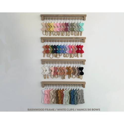 Bow Holder for Baby Girl, Organize Girl Headbands, Girls First Birthday Gift, Display baby headbands, Baby Shower gift for Girl