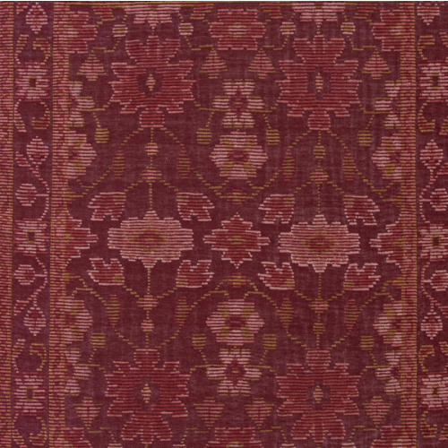 6x9 foot Washable Wool Hand Knotted Rug, Helen - Revival Rugs - Ruby