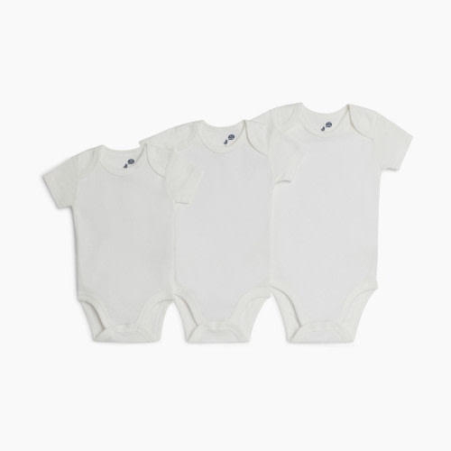 Small Story Grow With Me Short Sleeve Bodysuits (10 Pack) - White, Os