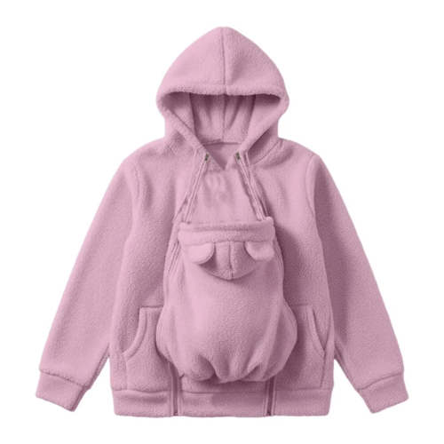 MamaNest™ Cozy Babywearing Sherpa Hoodie – Novalora US