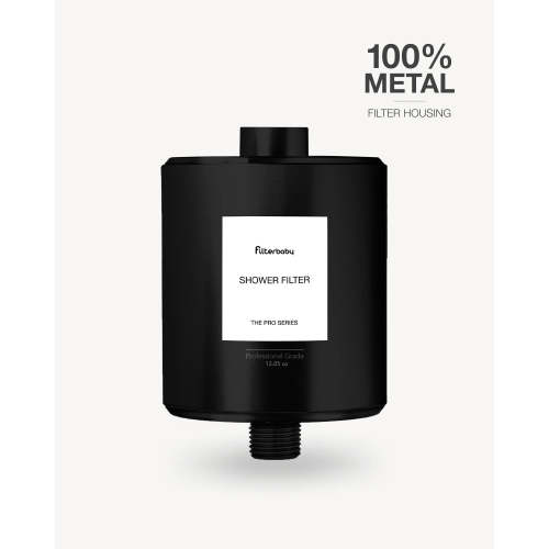 Filterbaby Pro Series Titanium Aluminum Shower Filter