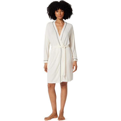 Amazon Essentials Women's Long Sleeve Robe, Modal-Blend Bathrobe