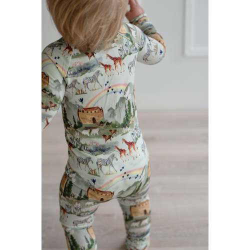 Noah's Ark Convertible Romper