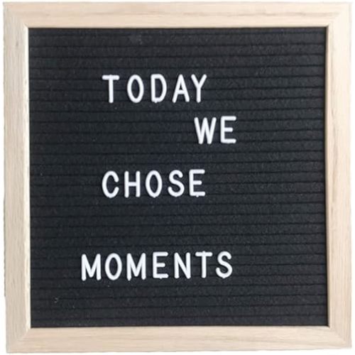 Felt Board Felt Letter Board, 10 x 10 inch Message Board Word Board Letter Board Sign Bulletin Board Letters, Pregnancy Announcements Baby Announcement Sign, Valentines Day Gifts for Her Letterboard