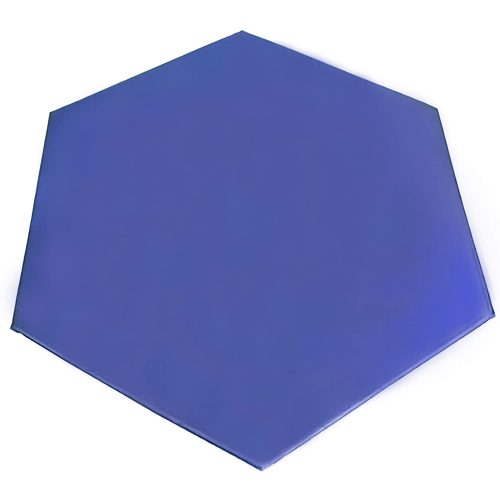 POP 'N GO Hexagon Playpen Mat - 59-inch-Wide, Portable, Self-Inflating Mattress Pad with Travel Bag