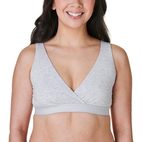 Bravado Designs Wireless Cotton Sleep Bras for Women, Everyday Bralette