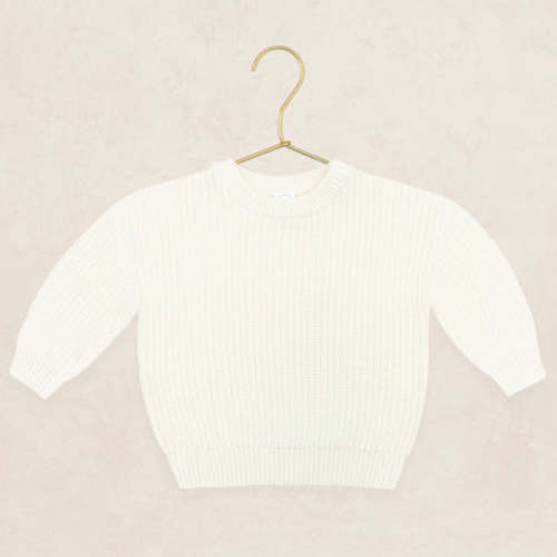 Knit Chunky Sweater - Ivory