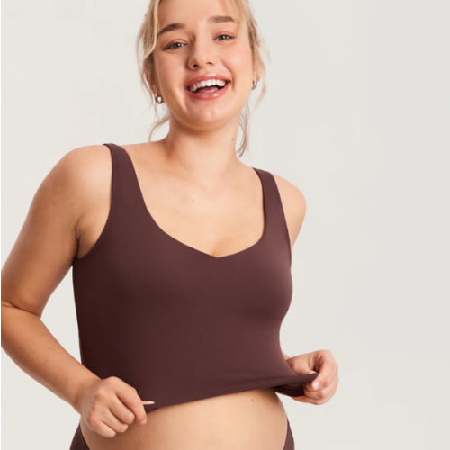 Natrelax® Nursing Crop Tank Top
