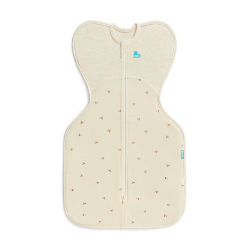 Love to Dream Swaddle Up™ 1.5 TOG Cotton Oatmeal Twigs, Small