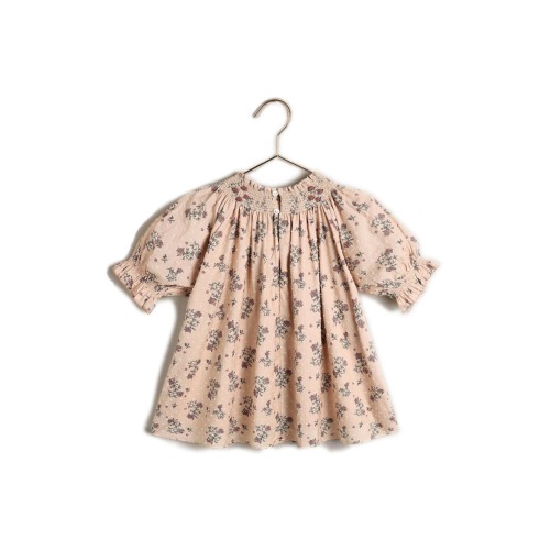 Kids' Maddie Smocked Cotton Dress & Bloomers