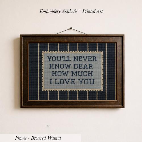 You'll Never Know Dear Print ∙ Vintage Boy Room Art ∙ 1741