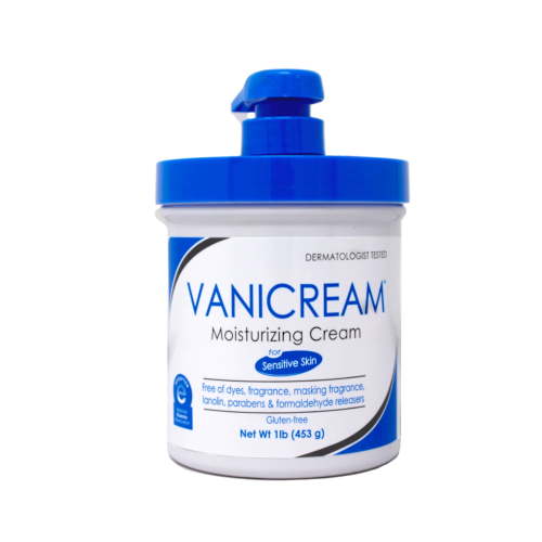 Vanicream Moisturizing Skin Cream for Sensitive Skin with Pump Dispenser - 16 fl oz (1 lb)