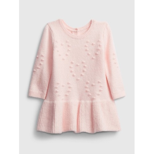 Baby Heart Bobble Dress