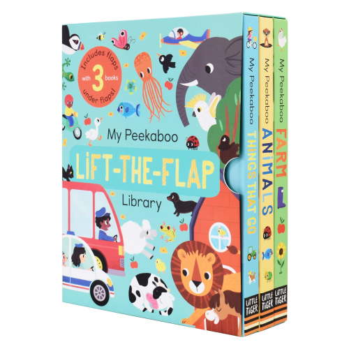 My Peekaboo Lift The Flap Library 3 Books Collection Box Set - Ages 0-5 - Hardback