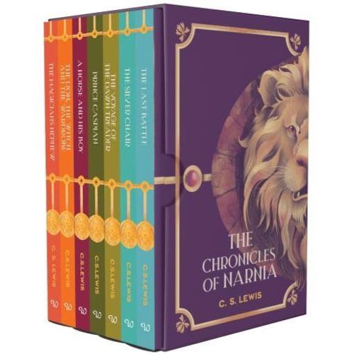 The Chronicles of Narnia 7 Books Collection Box Set By C S Lewis (The Magician's Nephew, The Lion the Witch and the Wardrobe, The Horse and His Boy,Prince Caspian, Voyage of the Dawn Treader & More)