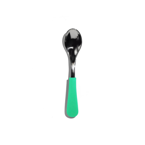 Avanchy | Stainless Steel Single Baby Spoon - BLW Self Feeding Spoons