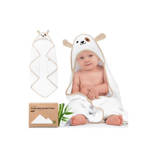 Cuddle Baby Hooded Towel, Dog