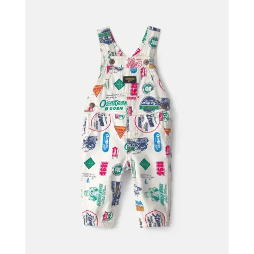 Baby Boy Vintage Logo Overalls - OshKosh B'gosh | Carter's