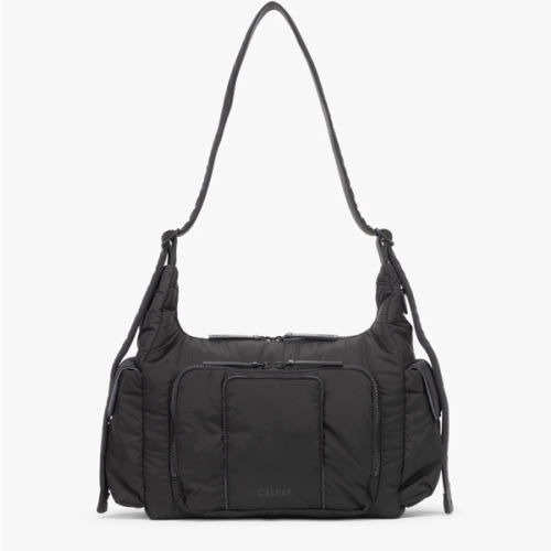 Crossbody Diaper Bag - BLACK