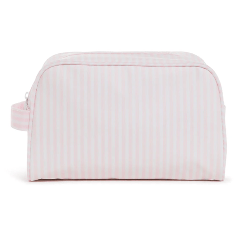 TRVL Stowaway Toiletry Bag in Pimlico Stripe Pink
