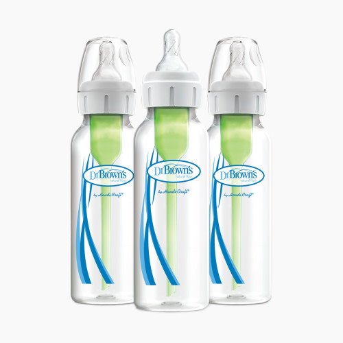 Dr. Brown's Options+ Narrow Bottle (Polypropylene) - White, 8 oz, 3