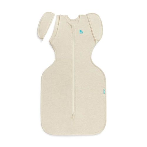 Early Roller Transition Swaddle Bag 1.0 TOG Cotton Oatmeal by Love To Dream