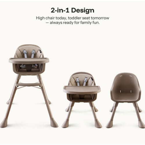HARPPA Caspio Lite | 2-in-1 Toddler High Chair with Tray