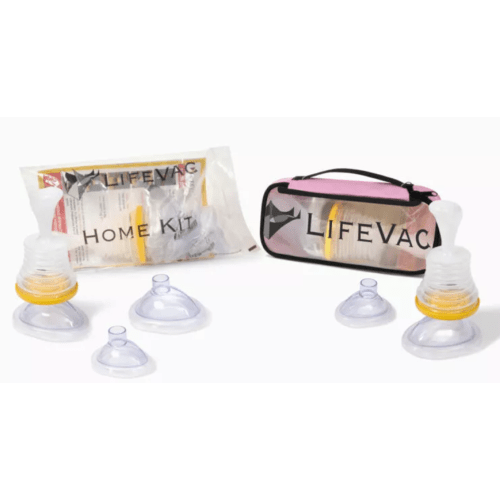 LifeVac Home and Travel Kit Bundle - Toddler and Adult Choking First Aid Device