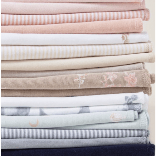 Hello Moon Organic Cotton Burp Cloths 5 Pack