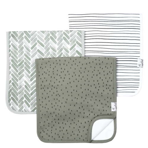 Copper Pearl Burp Cloths- Alta