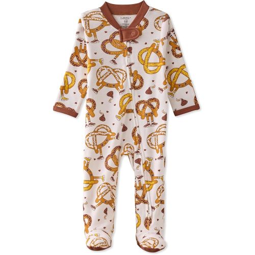 baby-boys Scout Sleep & Play 100% Organic Cotton Footed Zip Front Sleeper Pajamas for Baby Boys