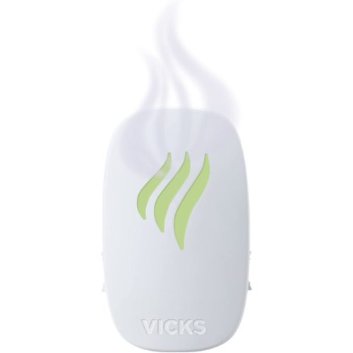 Vicks Advanced Soothing Vapors Waterless Vaporizer with Night Light and VapoPads to Help Relieve Discomfort from Colds and Flu , 1 Count (Pack of 1)