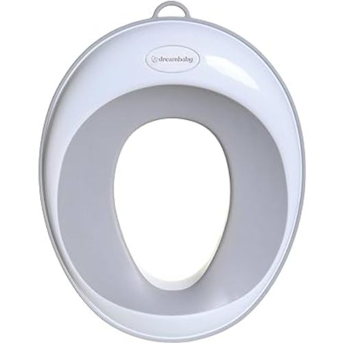 Dreambaby Non-Slip Potty Training Seat, Soft & Comfortable, Easy to Clean, Travel-Friendly, for Toddler Boys and Girls, Fits Round & Oval Toilets
