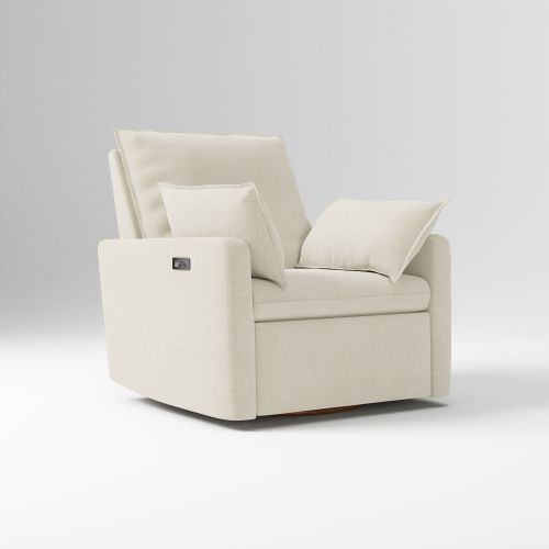 Paxton Pillow Recliner Power  Twill Sand