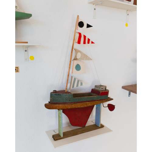 Slightly Choppy: Model Boat