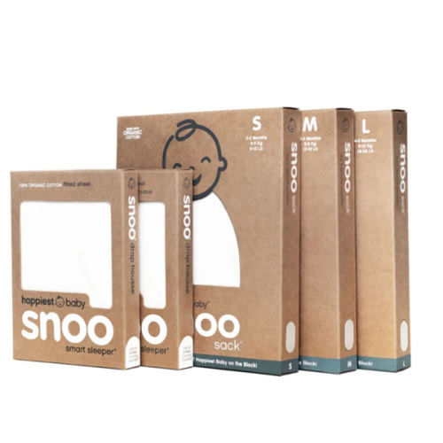 SNOO Sleep Sack Bundle in Small, Medium, Large Sizes and Sheets – Happiest Baby