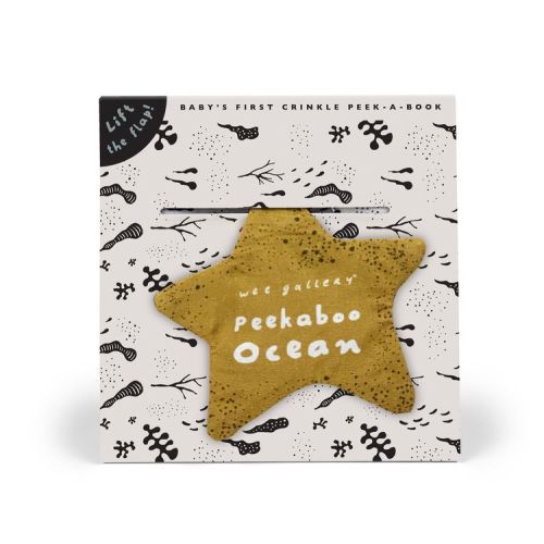 Peekaboo Ocean - (Wee Gallery Peekaboo Cloth Books) by Surya Sajnani (Bath Book)