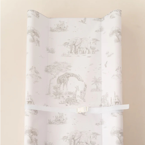 Safari Toile Wipeable Contour Change Pad