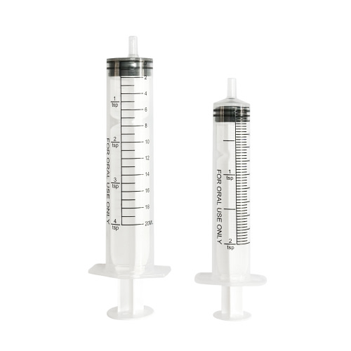 Equate Plastic Medical Dosing Oral Syringe, 4 Tsp Capacity-2 Pieces