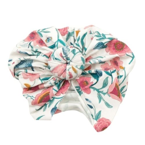 Knot Turban, Vintage Garden