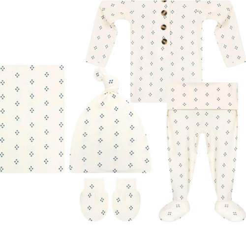 Louie Newborn Hat Bundle (Top + Bottom)