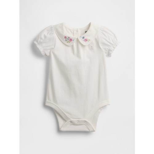 Baby First Favorites Organic Cotton Bow Bodysuit
