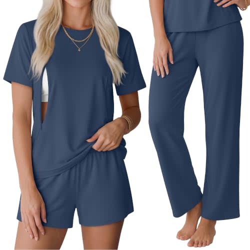 3 Piece Maternity Nursing Pajamas Set | Postpartum Breastfeeding Set, Nursing Pajamas, Nursing Friendly, Lounge, Hospital, Going Home, New Mom Gifts, Pregnancy